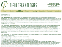 Tablet Screenshot of cielotech.us